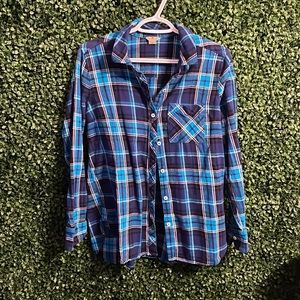 Blue Flannel Shirt
